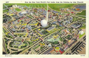 How the New York World's Fair Looks from Painting by John Wenrich 1939