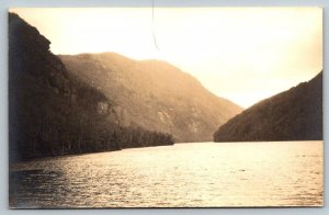 RPPC  Scenic Mountain & River   Real Photo  Postcard  c1910