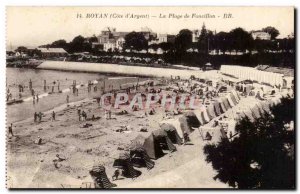 Royan Old Postcard Beach Foncillon