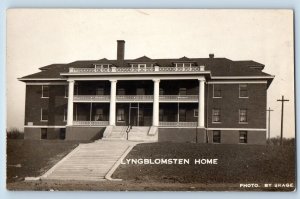 St. Paul Minnesota MN Postcard RPPC Photo View Of Lyngblomsten Home c1910's