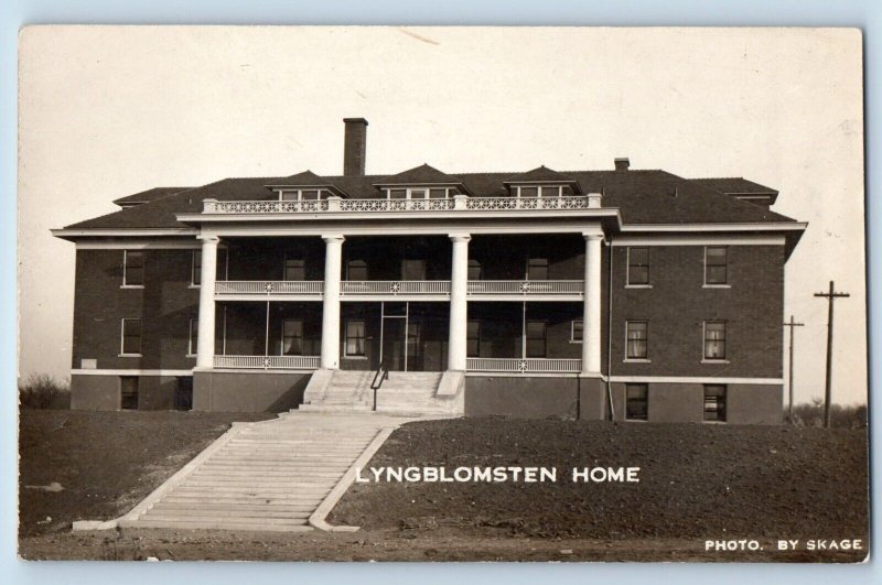 St. Paul Minnesota MN Postcard RPPC Photo View Of Lyngblomsten Home c1910's