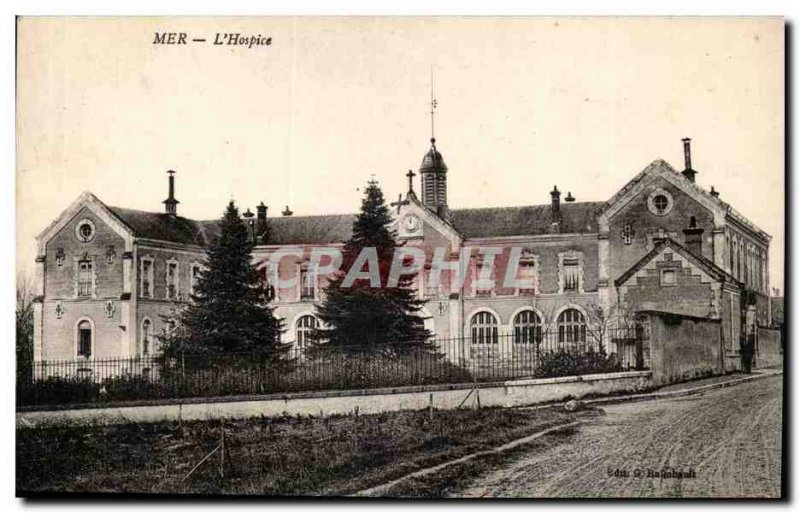 Mer Old Postcard the & # 39hospice