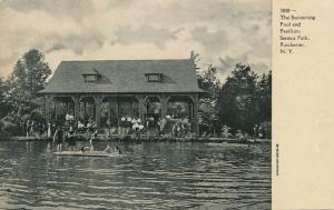 Seneca Park, Rochester, New York - Swimming Pool and Pavilion - UDB