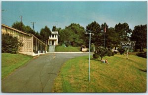 Postcard - Mountain View Motel - Baldwin, Georgia