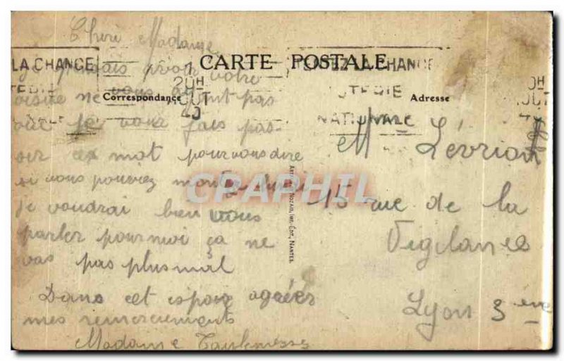 Old Postcard Sainte Anne D Auray The Basilica making the Scale Sancta