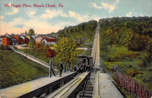 c.'13,Early Color Printing, Mt Pisgah Plane,  Mauch Chunk, PA,  Old Postcard
