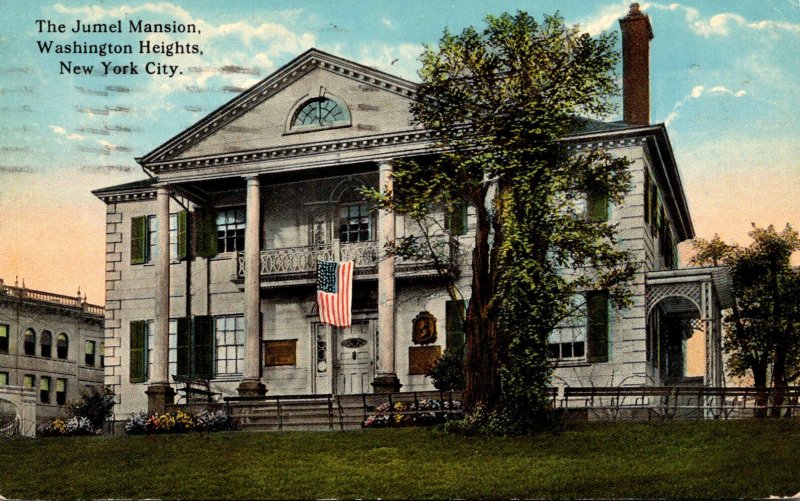 New York City Washington Heights Thre Jumel Mansion 1917