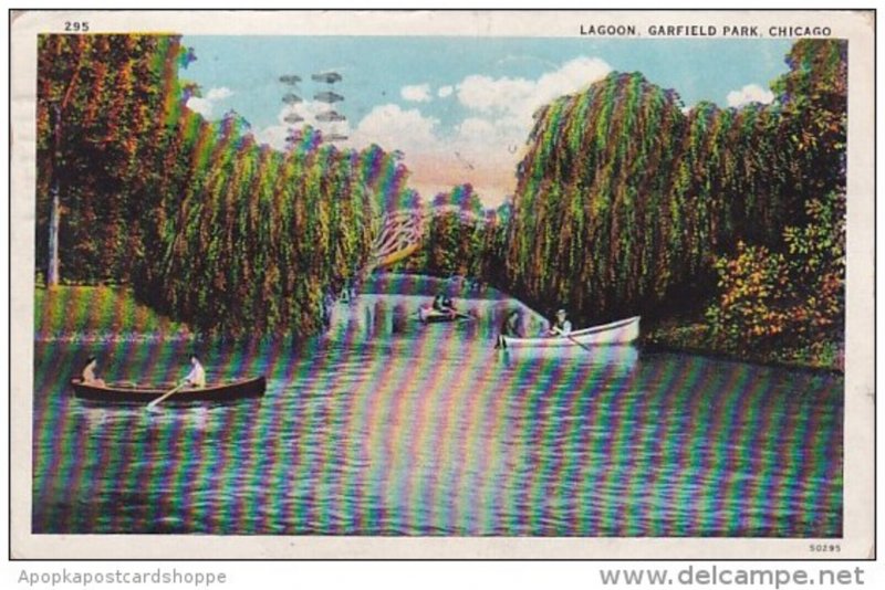 Illinois Chicago Lagoon Garfield Park 1925