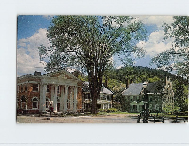 Postcard Woodstock, Vermont