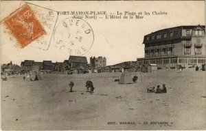 CPA FORT-MAHON-Plage - La Plage et les Chalets - L'Hotel de la Mer (121139)