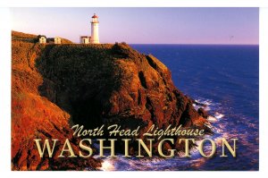 WA - Cape Disappointment. North Head Lighthouse (continental size)