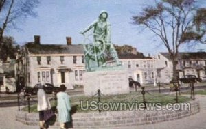 Statue to a Fisherman - Gloucester, Massachusetts MA  