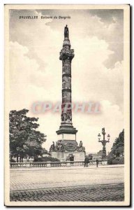 Old Postcard Congress of Brussels Column