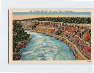 Postcard The Great Gorge Of The Niagara River, Niagara Falls