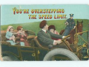 Divided-Back COMIC SCENE Great Postcard AA9696