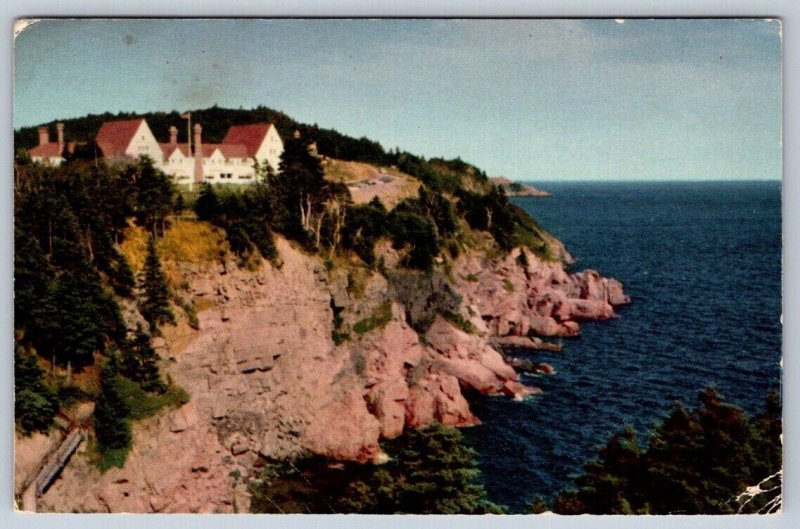 Keltic Lodge, Ingonish, Cape Breton National Park Nova Scotia, 1954 Postcard