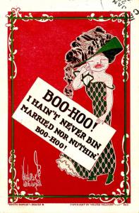 Boo Hoo!  -  Artist Signed: Walter Wellman