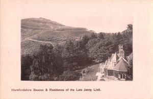 BR70240 herefordshire beacon and the residence of late jany lid    uk