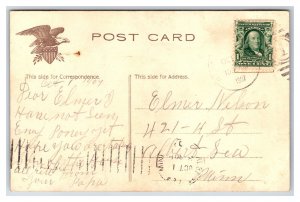 Court House Square St Paul Minnesota MN 1917 DB Postcard P26