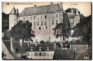 Chateauneuf sur Cher - Le Chateau - Old Postcard