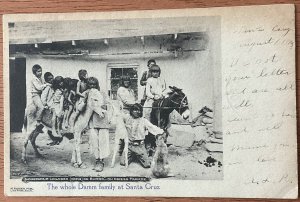 Shongrapair (Hopis) Children RPPC? Santa Cruz California 08/02/1905 LB