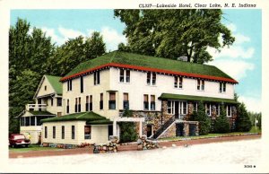 Indiana Clear Lake The Lakeside Hotel Curteich