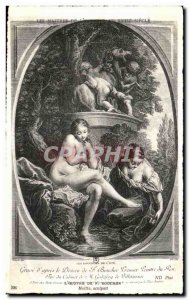 Old Postcard The Delights of etet Boucher