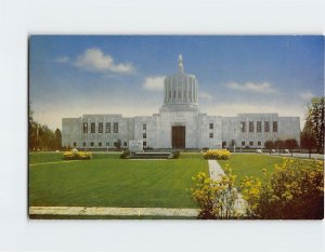 Postcard Oregon State Capitol Building, Salem, Oregon