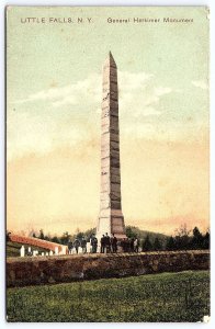 1907 General Herkimer Monument Little Falls New York Historical Posted Postcard