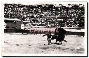 Old Postcard Bullfight Bullfight pass Cape