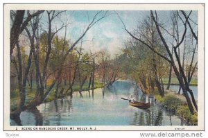 Scene On Rancocas Creek, Mt. Holly, New Jersey, 1910-1920s