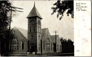 Antique Postcard M E Methodist Church South Chillicothe MO KG1