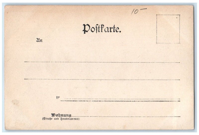 Dampfschiffahrt Steamer Station Police Military Germany RPPC Photo Postcard