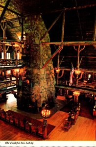 Yellowstone National Park Old Faithful Inn Lobby