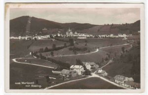 Panorama Mariazell mit Rasing Austria RPPC real photo postcard