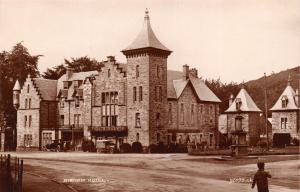 BIRNAM PERTHSHIRE SCOTLAND UK HOTEL~SKYE HOMESPUN'S TRUCK~REAL PHOTO POSTCARD