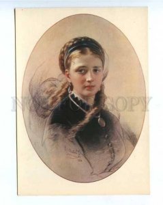 181359 portrait of a young woman by Andre Belloli