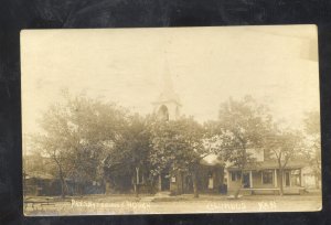 RPPC COLUMBUS KANSAS PRESBYTERIAN CHURCH VINTAGE REAL PHOTO POSTCARD AZO