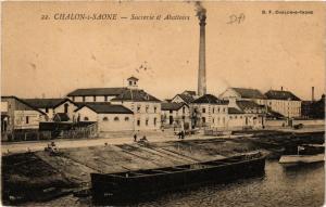 CPA CHALON-sur-SAONE - Sucrerie et Abattoirs (637810)