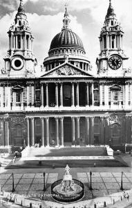 uk3481 st paul's cathedral london real photo uk