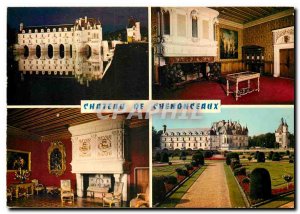 Postcard Modern Touraine Chateau de Chenonceau Loire Valley