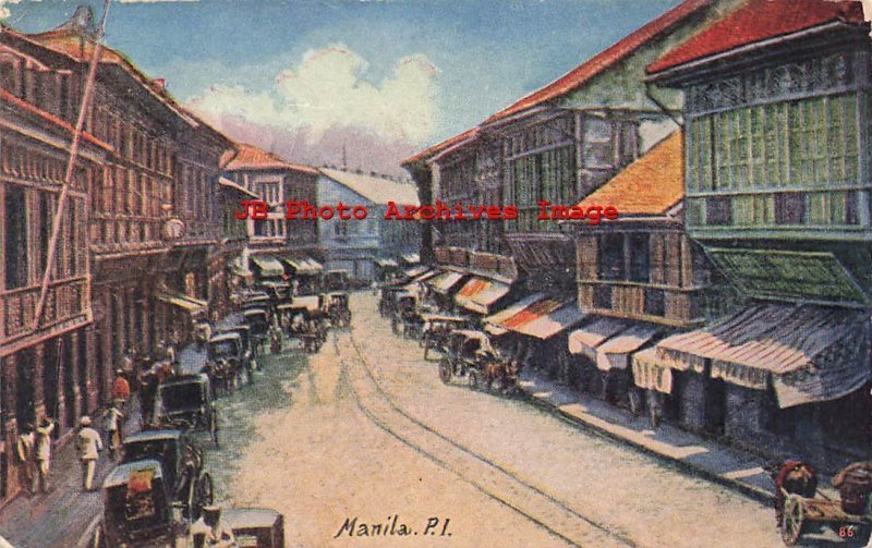 Philippines, Manila, Escolta Street, Business Section, No 86