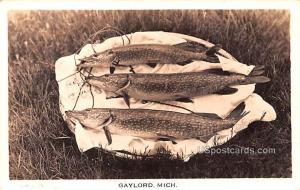 Fish Gaylord MI 1936