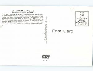 Pre-1980 NAMED BOAT St. Louis Missouri MO hp8105