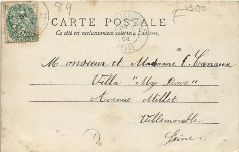 CPA VALLERY Restes de l'Ancien Chateau (49190)