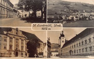 C038 Austria, St. Lambrecht Stmk. 1072m 1960 vintage postcard