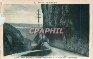 Postcard Old Route Seyssel Rumilly (Haute Savoie) Val de Fier