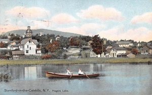 Hagers Lake in Stamford, New York