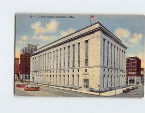 Postcard US Post Office Cincinnati Ohio USA