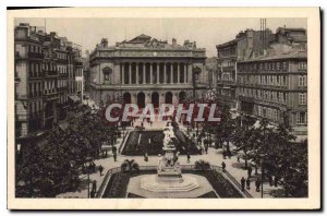 Postcard Old Marseille Place de la Bourse